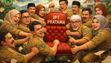 Ket foto. Para ASN yang memperebutkan kursi jabatan di seleksi terbuka JPTP Pemkab Malang 