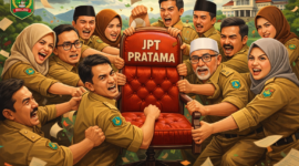 Ket foto. Para ASN yang memperebutkan kursi jabatan di seleksi terbuka JPTP Pemkab Malang 