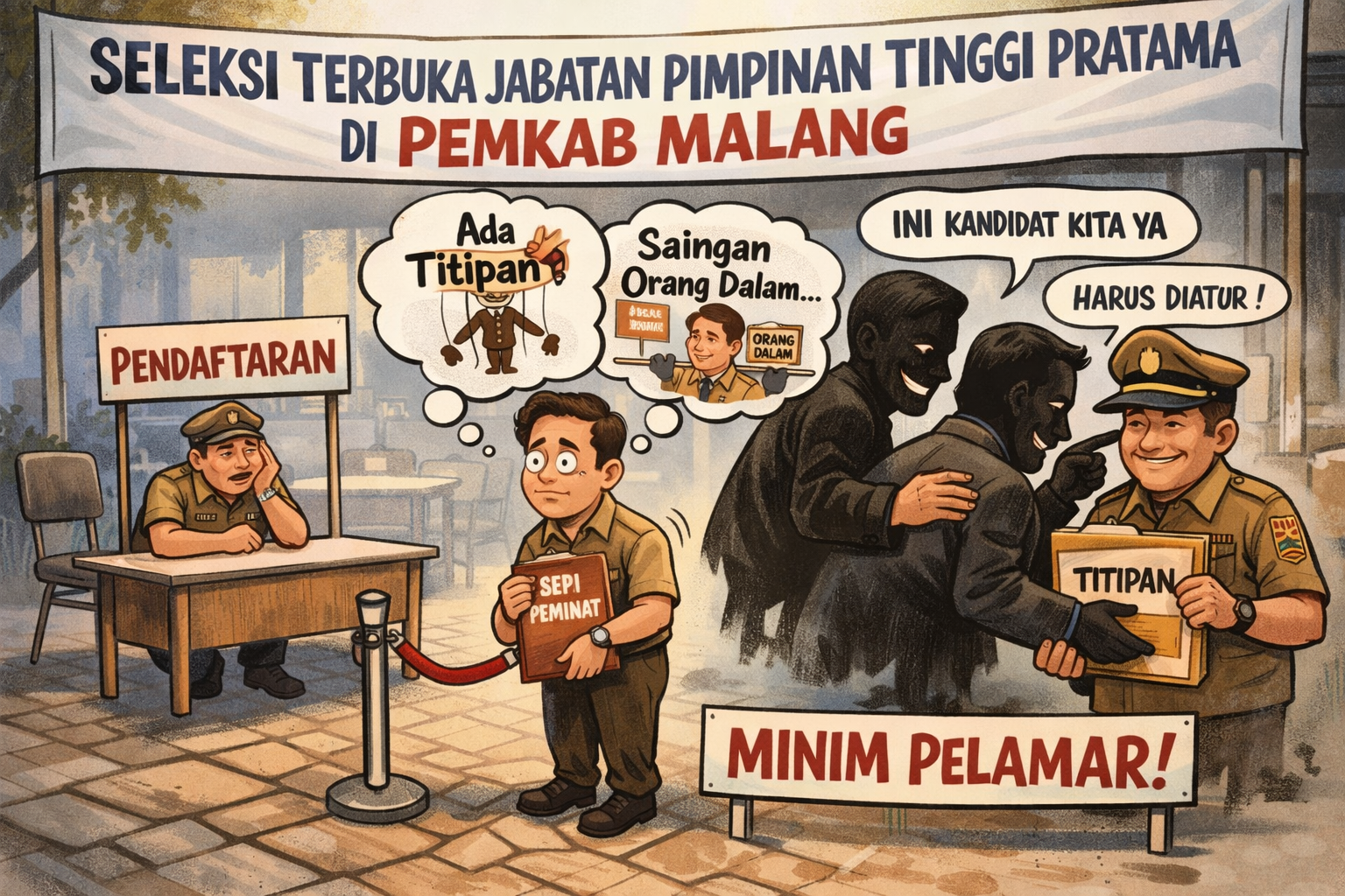 Seleksi JPTP Kabupaten Malang: Ujian Sistem Merit di Tengah Isu “Titipan” dan Resistensi Internal OPD file_0000000086547206bb206c9addc4c26d