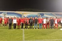 Ket foto. Sebanyak 250 pemain mengikuti seleksi tim banteng Jatim U-17 untuk dibawa pada Kejuaraan sepakbola Soekarno Cup