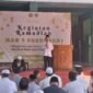 Dokumen foto: kepala sekolah MAN 1 Pasuruan H. Nasrudin saat memberikan ceramah pada Siswa - siswi