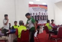 Ket foto. Pengurus Cabang (Pengcab) Olahraga Domino (ORADO) Kabupaten Malang menggelar seleksi atlet yang mengikuti Kejuaraan-kejuaraan tingkat Provinsi Jawa Timur 