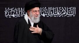 Ket foto. Pemimpin tertinggi Republik Islam Iran, Ayatollah Ali Khamenei (sumber foto - google)