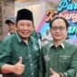 Ket foto. Anggota DPRD kabupaten Malang yang juga Bendahara DPC PKB, H. Ali Murtadlo SH, M.AP, (kiri) bersama anggota DPR RI dari Fraksi PKB, Hasanudin Wahid 