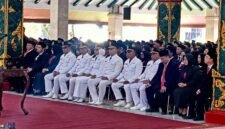Ket foto. Pelantikan 3 pejabat JPT Pratama dan beberapa pejabat lainnya di Pendopo Agung Kabupaten Malang