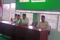 Dokumen foto' PCNU Bangil Gelar konfrensi pers di kantor PCNU Bangil