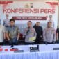 Dokumen foto : Waka polres saat Press Rilis di Mapolres Pasuruan