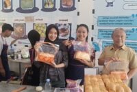 Ket foto. Salah satu ruangan kelas SMAN 1 Tumpang yang dijadikan tempat produksi roti non sugar 