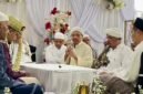 Ket foto. Saat prosesi akad nikah putri dari Habib Musthofa Alyadrus Bangilan Tuban 