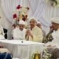Ket foto. Saat prosesi akad nikah putri dari Habib Musthofa Alyadrus Bangilan Tuban 