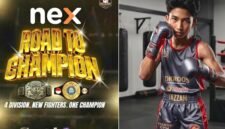 Ket foto. Sultan Tazzam D’Kross Boxing Camp Bekasi siap bertarung 