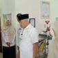 Ket foto. Bupati Malang, HM Sanusi saat sidak ruang pelayanan di Puskesmas Tajinan 
