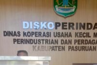 Dokumen foto : kantor Diskoperindag Kab Pasuruan