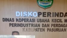 Dokumen foto : kantor Diskoperindag Kab Pasuruan