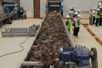 Ilustrasi Mesin Pemilah Sampah