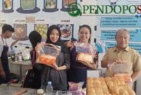 Salah satu ruangan kelas SMAN 1 Tumpang yang dijadikan tempat produksi roti non sugar (Foto: Seno pendoposatu.id)
