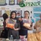 Salah satu ruangan kelas SMAN 1 Tumpang yang dijadikan tempat produksi roti non sugar (Foto: Seno pendoposatu.id)