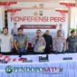 Waka polres saat Press Rilis di Mapolres Pasuruan (Foto: Abdullah pendoposatu.id)