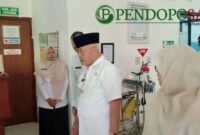Bupati Malang, HM Sanusi saat sidak ruang pelayanan di Puskesmas Tajinan (Foto: Seno pendoposatu.id)