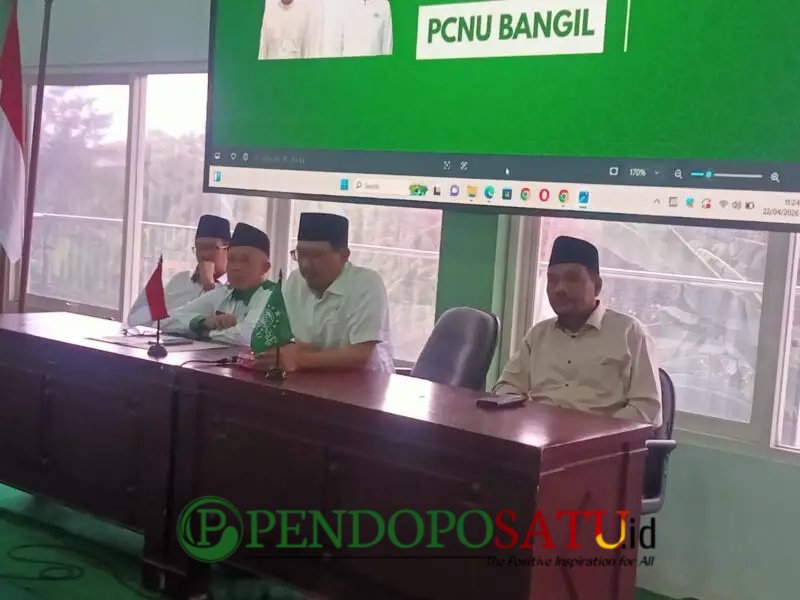 PCNU Bangil gelar konfrensi pers di kantor PCNU Bangil (Foto: Abdullah pendoposatu.id)