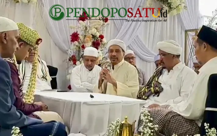 Prosesi Pernikahan Keluarga Besar Habib Mustofa Alaydrus di Tuban (Foto: Seno pendoposatu.id)