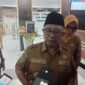 Bupati Blitar, Rijanto Saat Dikonfirmasi Awak Media Usai Didatangi Tim KPK di Kantornya