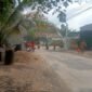 Dokumen foto: jalan Sidogiri saat masih diperbaiki
