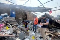 Tim Lapfor Polda Jatim Didampingi Tim Polres Malang