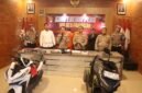 AKBP Harto Agung Cahyono saat jumpa pers di Pers Room