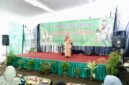 Ket foto. Wakil Bupati Malang Hj Lathifah Shohib saat menghadiri acara halal bihalal di Yayasan Al Hidayah Pakis
