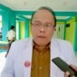 Ket foto. Plt Direktur RSUD Ngantang, Dr.dr. Henri Sulistianto saat diwawancara awak media 
