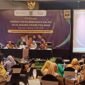 Ket foto. Wakil Bupati Malang, Hj Lathifah Shohib saat membuka acara peran serta disabilitas 
