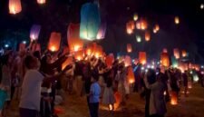 Ket foto. Event Ngliyep Lantern Camp 2026 yang diselenggarakan oleh pengelola Pantai Ngliyep