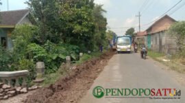Lokasi Rabat Beton Ruas Jalan Desa Sukonolo (Foto: bgs Pendoposatu)