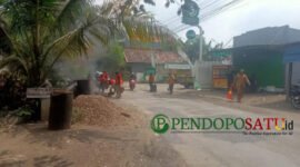 Jalan Sidogiri Saat Dalam Perbaikan (Foto: Abdullah Pendoposatu)