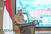 Kepala Bakorwil Malang, Asep Kusdinar, Memberikan Sambutan Diskusi Ketenagakerjaan (Foto: Seno Pendoposatu)