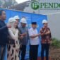 Bupati Malang, HM Sanusi Bersama Pengelola SPPG Talangsuko Turen Usai Peletakan Batu Pertama (Foto: Seno Pendoposatu)