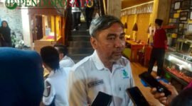 Ketua GAPEMBI Malang raya, Djoni Sudjatmiko Saat Diwawancara Awak Media Usai Raker (Foto: Seno Pendoposatu)