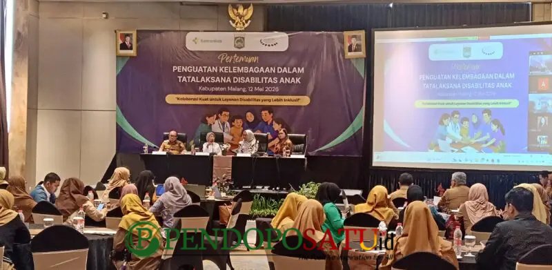 Wakil Bupati Malang, Hj Lathifah Shohib Saat Membuka Acara Peran Serta Disabilitas (Foto: Seno Pendoposatu)