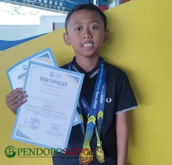 Rajendra Azka Adyatma, Calon Atlet Nasional (Foto: bgs Pendoposatu)