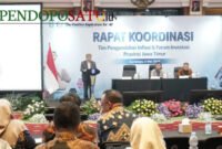 Kepala Bakorwil Malang, Asep Kusdinar, Daat Memberikan Sambutan (Foto: Seno Pendoposatu)