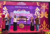 Wakil Bupati Sidoarjo, Hj.Mimik Idayana Saat Meresmikan Duta Promosi Wisata
