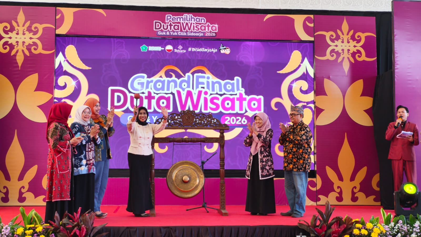 Gukyuk Cilik 2026 Resmi Terpilih, Wabup Mimik Dorong Generasi Muda Jadi Duta Promosi Wisata Sidoarjo Gukyuk Cilik 2026 Resmi Terpilih, Wabup Mimik Dorong Generasi Muda Jadi Duta Promosi Wisata Sidoarjo