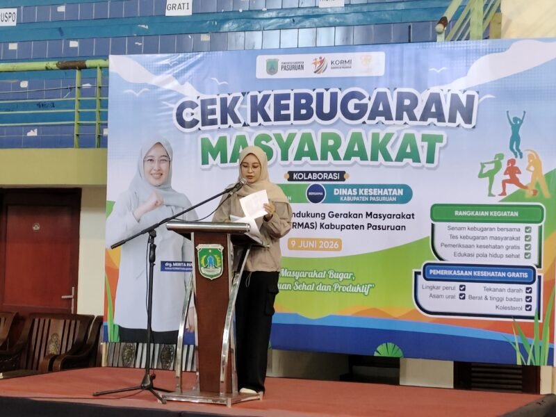 Ketua KORMI Kabupaten Pasuruan drg.Hj. Merita Ariestya Yudi