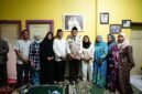 Wamenhaj, Dahnil Anzar Simanjuntak Bersama Keluarga Almarhumah 