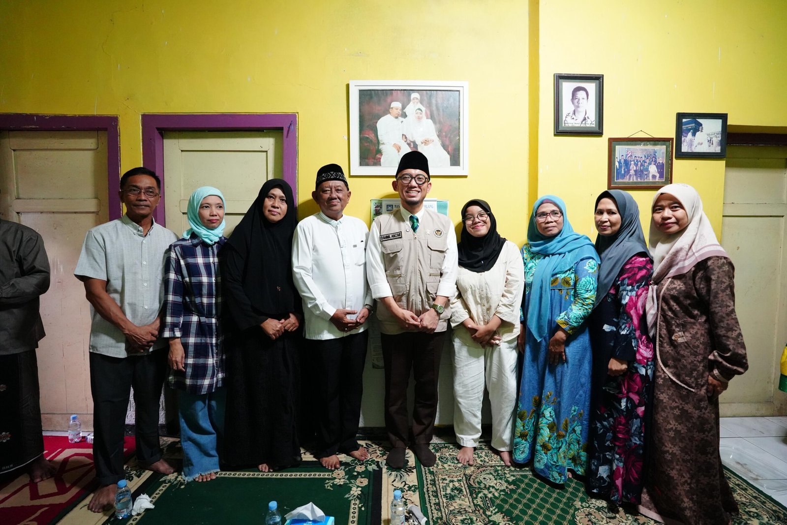 Wamenhaj Takziah ke Rumah Duka Istri Petugas Haji