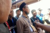 Hafid, Tokoh Pemuda Saat Wawancara Di PN Bangil