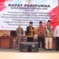 Bupati Dan Wakil Bupati Didampingi Ketua Dan Wakil Ketua DPRD Kabupaten Malang (foto: HMS bgs)