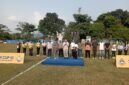 Wakil Gubernur Jawa Timur, Emil Elestianto Dardak didampingi Bupati Malang, HM Sanusi dan Wakil Bupati Malang, Hj Lathifah Shohib saat membuka turnamen Siadi Cup III di lapangan sepakbola Kalisurak Lawang (Foto: Seno Pendopo Satu)