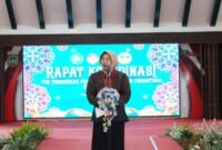 Koordinator Ketua TP PKK Bakorwil III Malang, Prof. Dr. Asihing Kustanti, S.Hut., M.Si (Foto: bgs Pendoposatu)